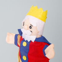 B-Ware roba Kasperletheater, Puppentheater inkl. 6 Handpuppen, Kaspertheater aus Massivholz, freistehend