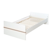roba Kindermöbelset Moritz, 3-teilig, mit Kinderbett 70x140cm, Wickelkommode & Schrank, weiß