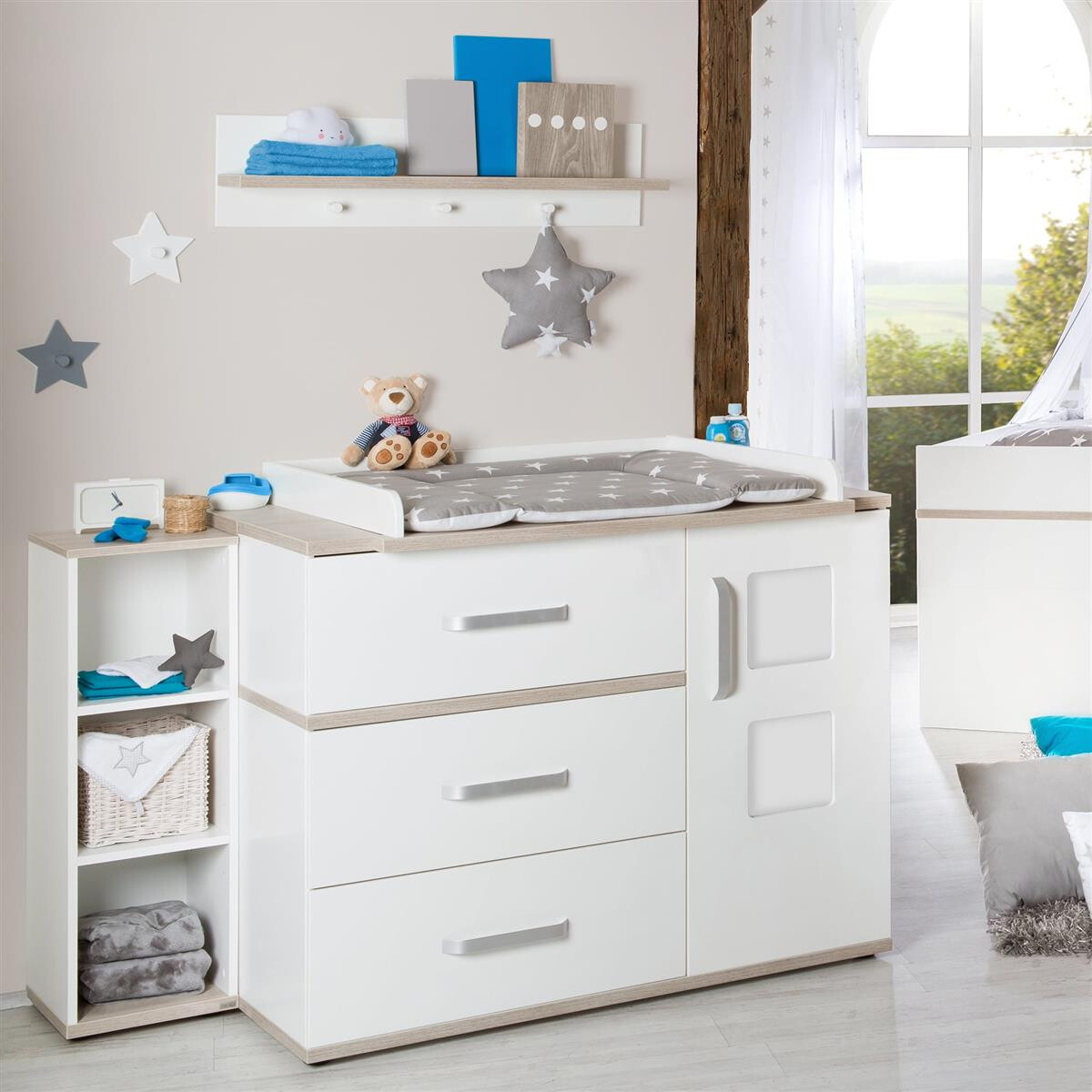 roba breite Wickelkommode mit Wickelansa box
