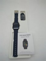 HiClothbo Unisex Aktivitätstracker Watch (Navy blau), SpO2-Messung, Herzschlag, 1,3 Zoll AMOLED Display, GPS, Wasserbeständigkeit ATM, 250mm