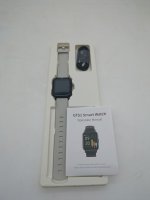 HiClothbo Unisex Aktivitätstracker Watch (Weiß), SpO2-Messung, Herzschlag, 1,3 Zoll AMOLED Display, GPS, Wasserbeständigkeit ATM, 250mm