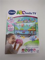 VTech ABC Smile TV pink – Kabellose Lernkonsole mit...
