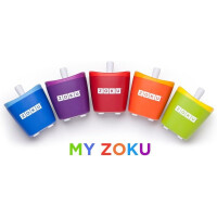 POP Maker SINGLE Orange Quick Pop Single Maker zaubert in nur 7–9 Minuten gesundes und unterhaltsames Eis am Stiel