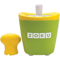 POP Maker SINGLE grün Quick Pop Single Maker zaubert in nur 7–9 Minuten gesundes und unterhaltsames Eis am Stiel
