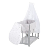 B-Ware - Roba Stubenbett 3 in 1 mit Schlafsack Style grau & Sternenzauber