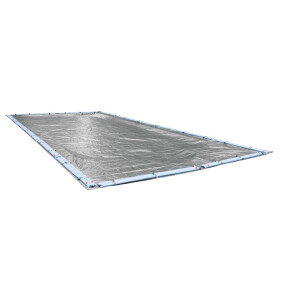 Robelle 552550R-ROB Poolabdeckung für den Winter, Dura-Guard Silber, 7,6 x 15,2 m Inground Pools
