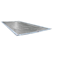 Robelle 552550R-ROB Poolabdeckung für den Winter, Dura-Guard Silber, 7,6 x 15,2 m Inground Pools