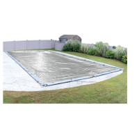 Robelle 552550R-ROB Poolabdeckung für den Winter, Dura-Guard Silber, 7,6 x 15,2 m Inground Pools