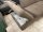 CAVADORE U-Form Lexi mit XXL-Longchair / Inkl. Bett, Bettkasten, Stauraum und Kopfteilfunktion / Leichte Fleckenentfernung dank Soft Clean / 329 x 82-99 x 224 / Flachgewebe: Hellbraun