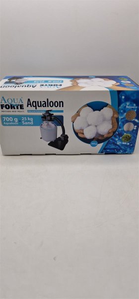 AquaForte Aqualoon Filtermedium 700 gm, Alternative zu Sand oder Kartuschen, viel leichter, Filtert Fette und Schmutzpartikel bis 1 Mikron aus dem Wasser, Lange Lebensdauer, Waschbar in der Maschine