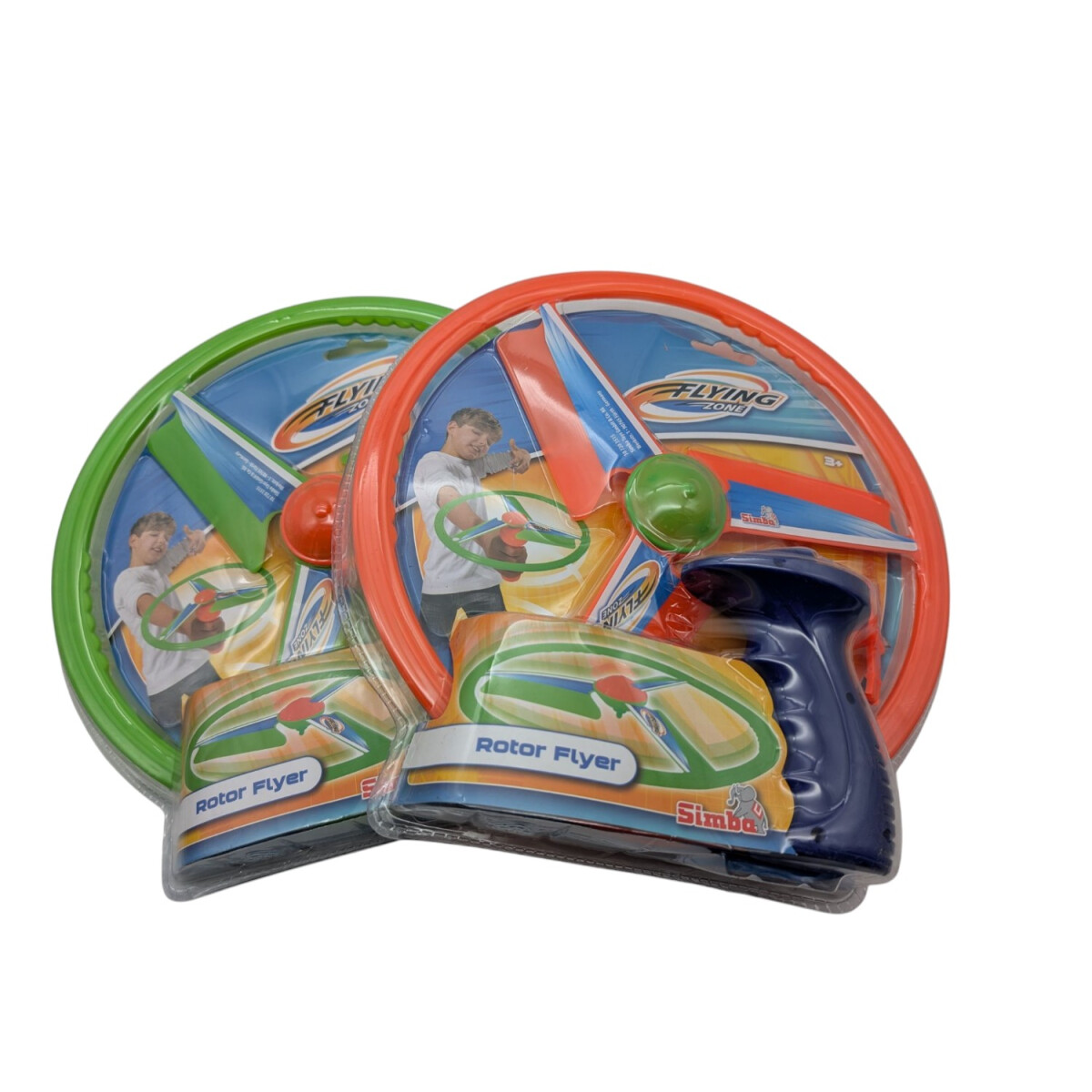 2er Set Simba Outdoor Spielzeug Flugspiel Rotor Flyer Flying