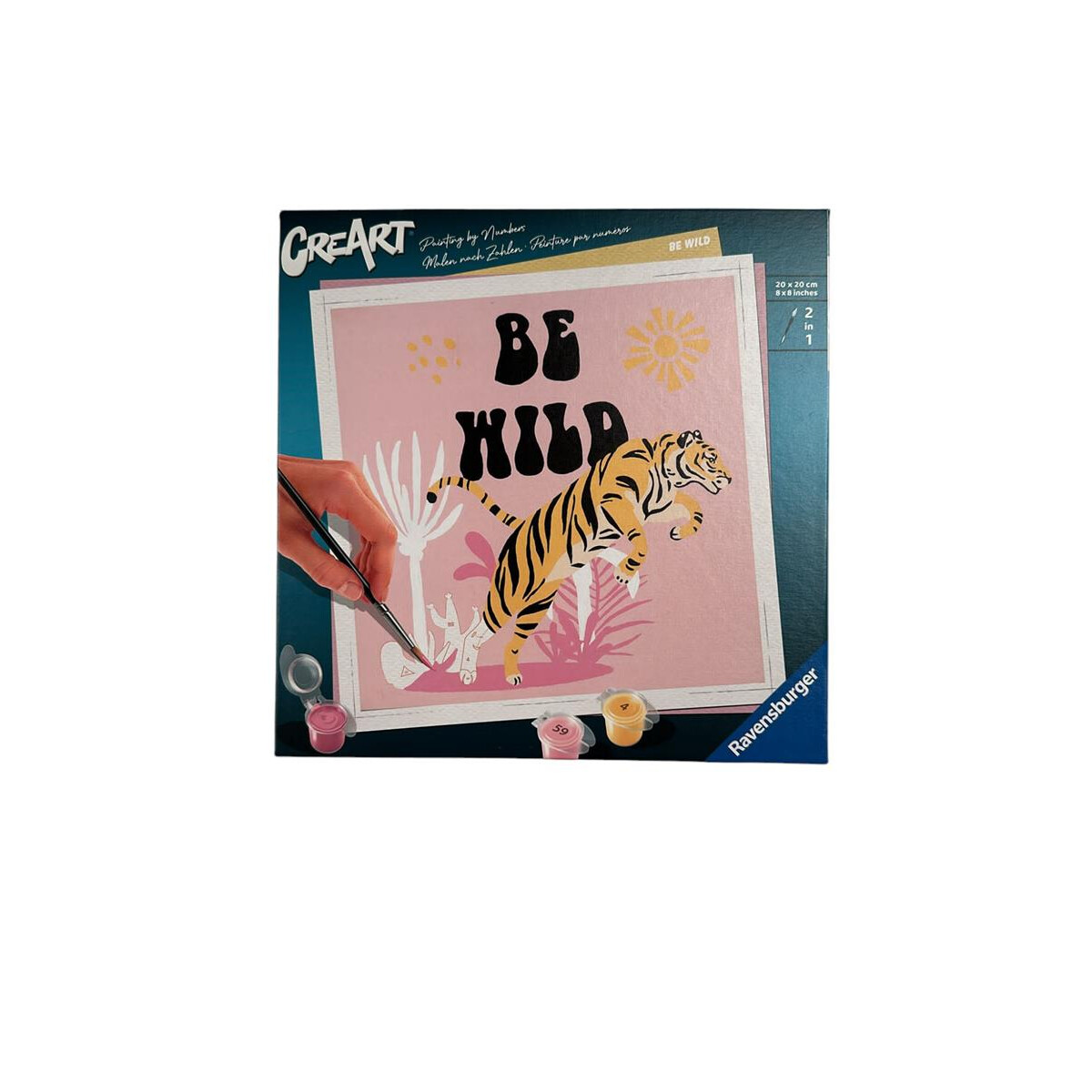 Ravensburger CreArt - Malen nach Zahlen 23665 - Be Wild - ab