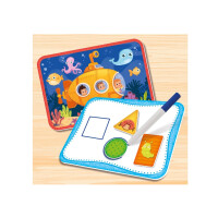 Lisciani 102303 CAROTINA Baby SUPER Desk EDUGAMES, Tisch für Lernspiele