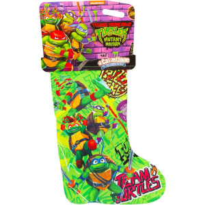 Turtles Stutzen grün Weihnachtsstrumpf mit Ninja Turtles