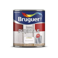 BRUGUER 750 ml Türlack permanent weiß Farbe Tür