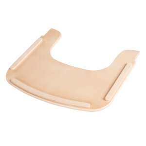 B-Ware - roba Essbrett aus Holz - Erweiterung & Zubehör für Hochstuhl Sit Up Flex - Kompatibel mit Gurtsystem und Hochstuhlauflagen - ab 6 Monaten