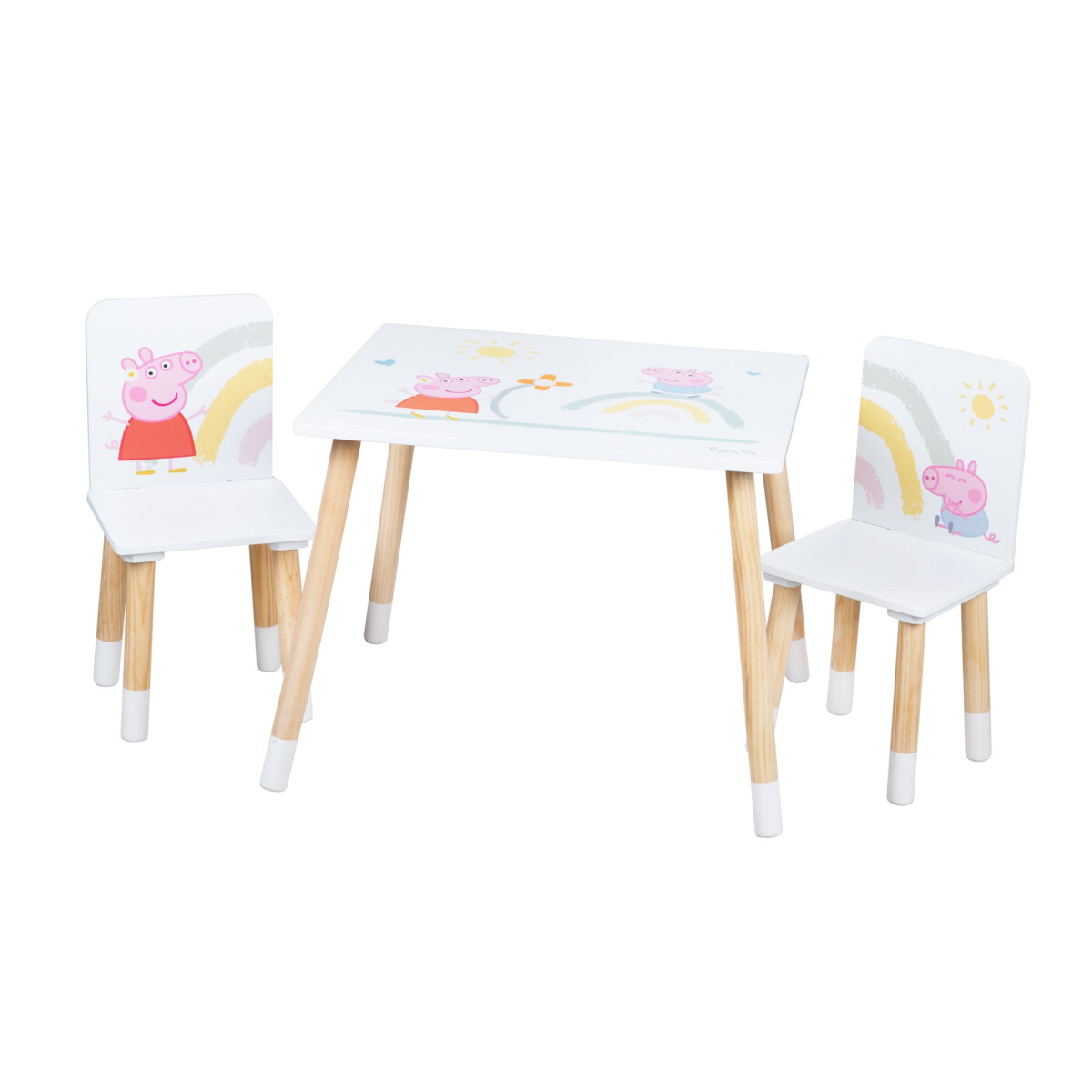 B-Ware roba Kindersitzgruppe Peppa Pig - 2 Kinderstühle