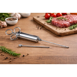 Char-Broil Edelstahl Marinadenspritze