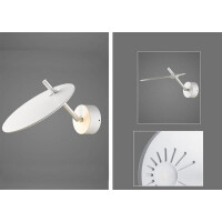 Sorpetaler Wandleuchte Canela Argento LED 220525B
